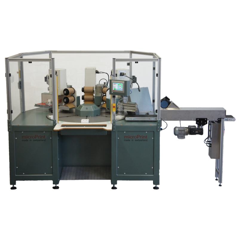Rotatory table with two LCNRotary table with two LCN